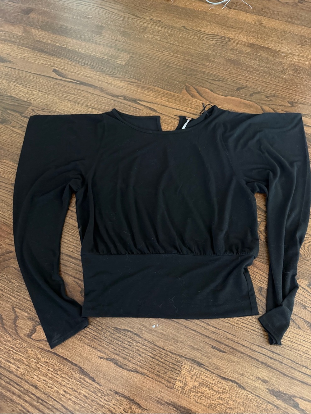 FREE PEOPLE Moxie Long Sleeve / Black XL - Picture 9 of 10